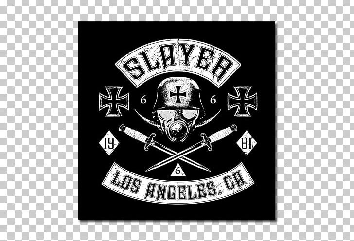 T-shirt Slayer Los Angeles Thrash Metal Heavy Metal PNG, Clipart, Brand, Buffy The Vampire Slayer, Clothing, Emblem, God Hates Us All Free PNG Download