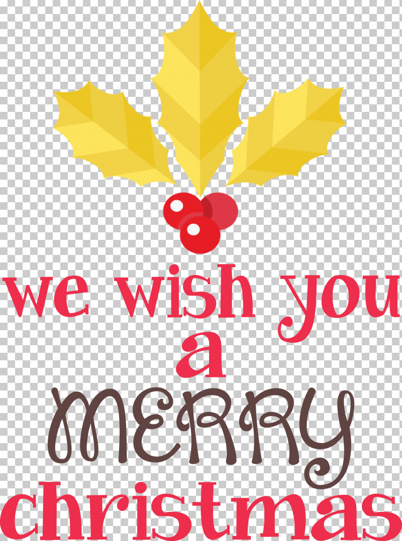 Merry Christmas Wish PNG, Clipart, Biology, Flower, Fruit, Geometry, Leaf Free PNG Download