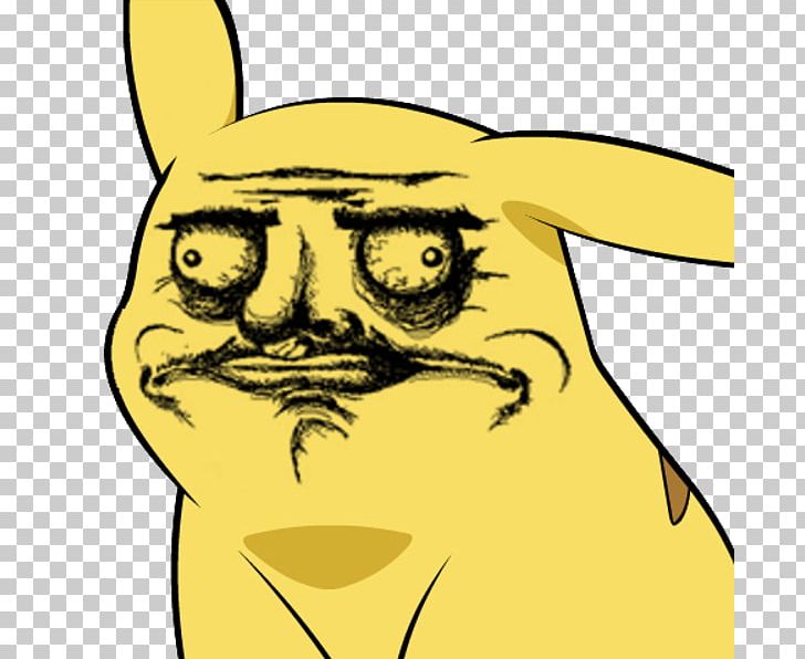 Pikachu Rage Comic Know Your Meme Trollface PNG, Clipart, Art, Artwork, Black And White, Carnivoran, Cartoon Free PNG Download