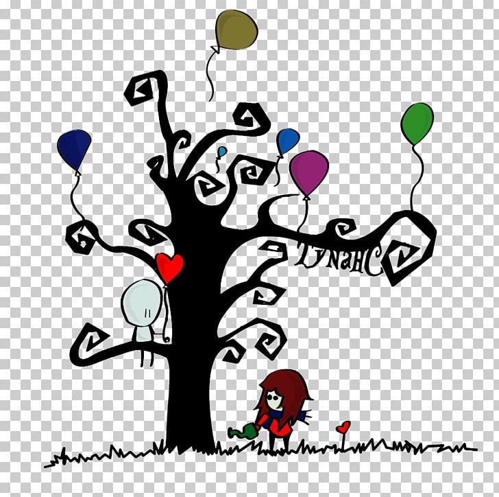 Tree Graphic Design PNG, Clipart, Area, Art, Artwork, Balloon, Branch Free PNG Download