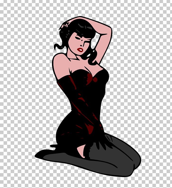 Pin-up Girl PNG, Clipart, Arm, Art, Beauty, Black Hair, Computer Icons Free PNG Download