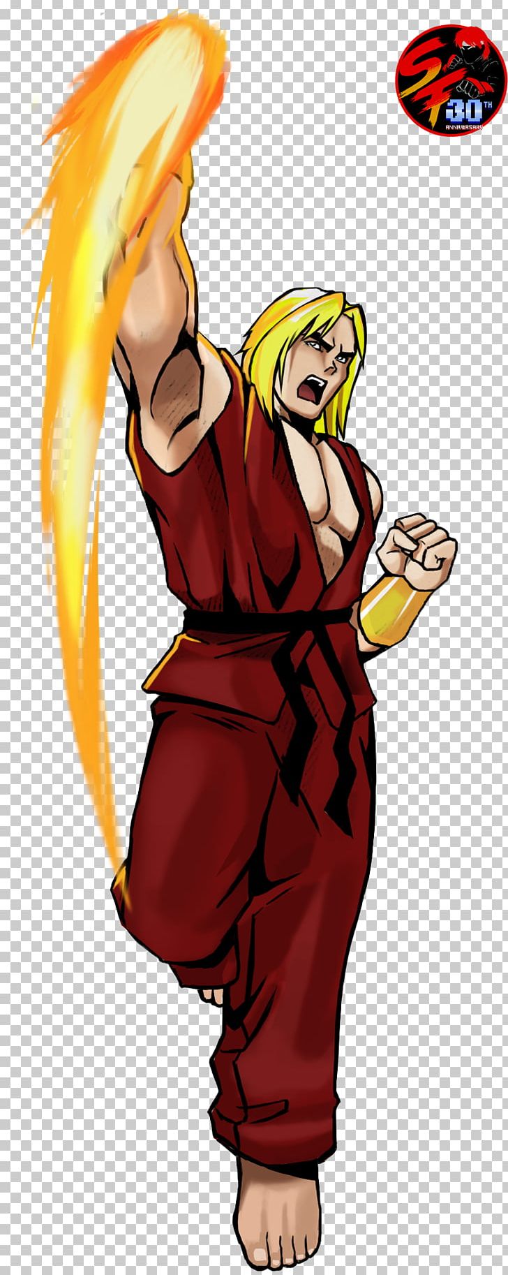 Street Fighter V Capcom Vs. SNK: Millennium Fight 2000 Street Fighter Anniversary Collection Ken Masters PNG, Clipart, Art, Capcom, Cartoon, Character, Costume Free PNG Download
