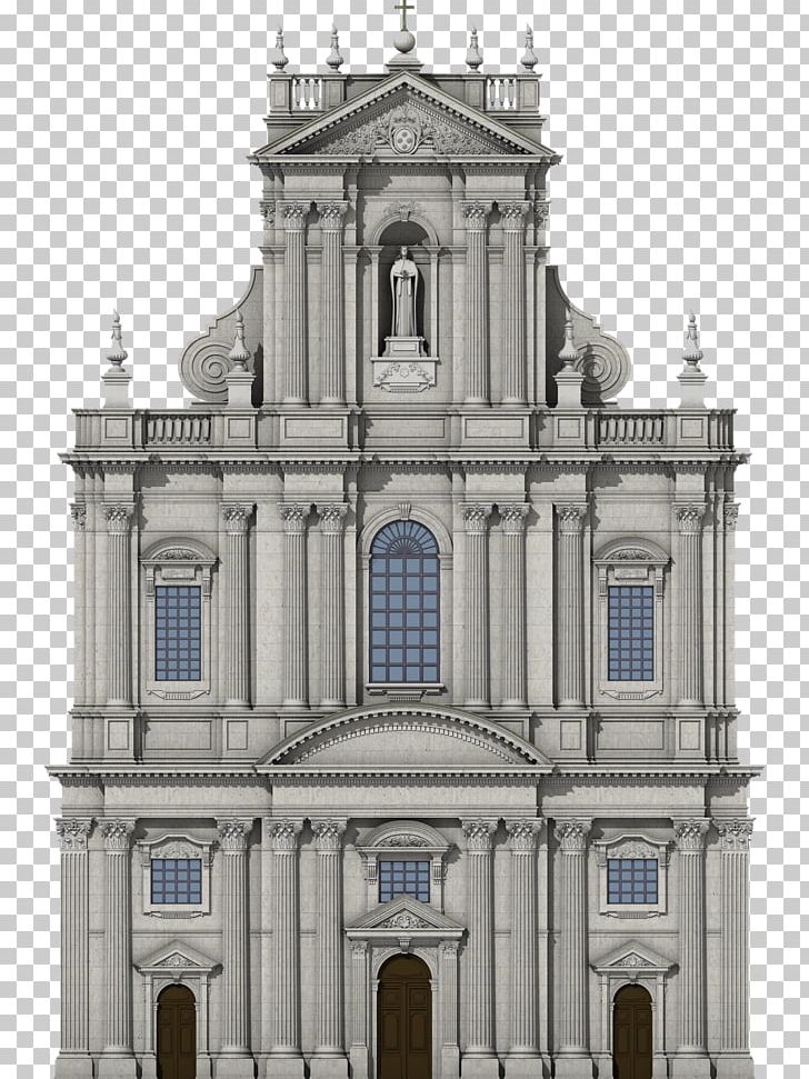 Saint-Paul-Saint-Louis Parish Baroque Architecture Facade Church PNG, Clipart,  Free PNG Download