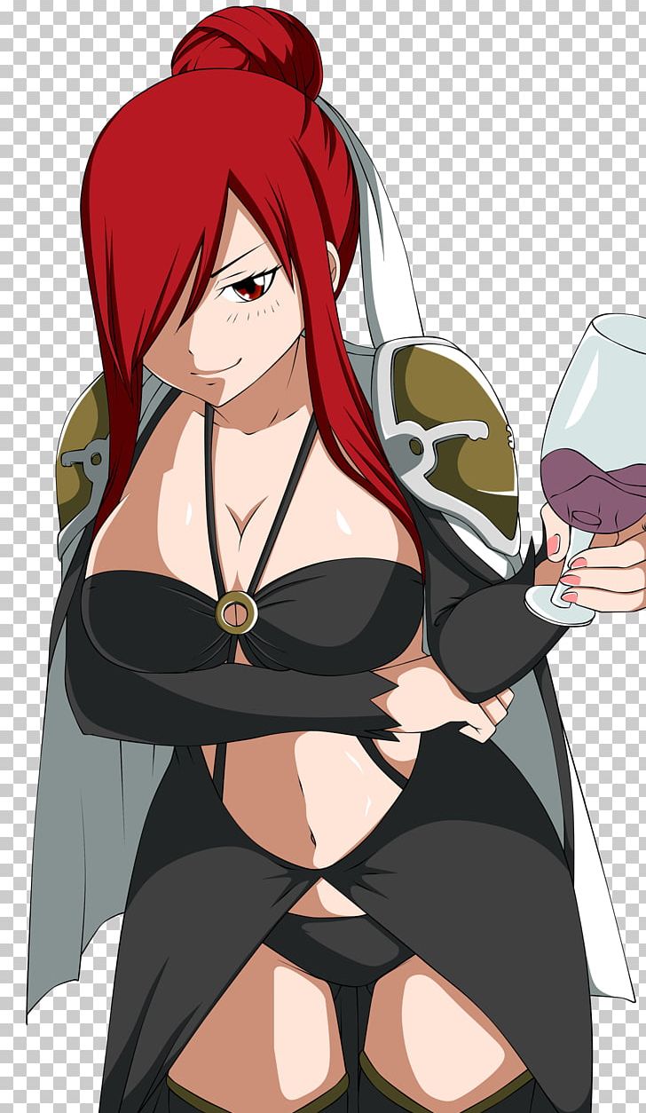 Erza Scarlet Mirajane Strauss Anime Fairy Tail Character PNG, Clipart, 26 December, Anime, Arm, Black Hair, Brown Hair Free PNG Download