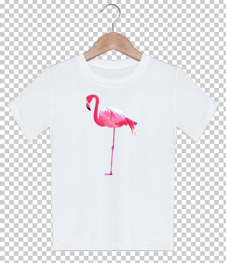 T-shirt Greater Flamingo Douchegordijn Sleeve Beak PNG, Clipart, Bag, Beak, Bird, Clothing, Curtain Free PNG Download