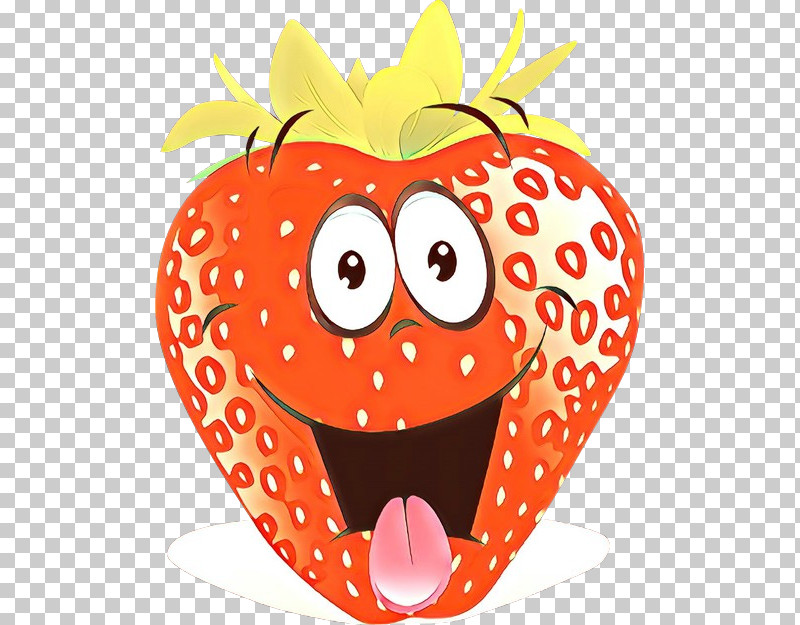Strawberry PNG, Clipart, Cartoon, Fruit, Orange, Plant, Smile Free PNG Download
