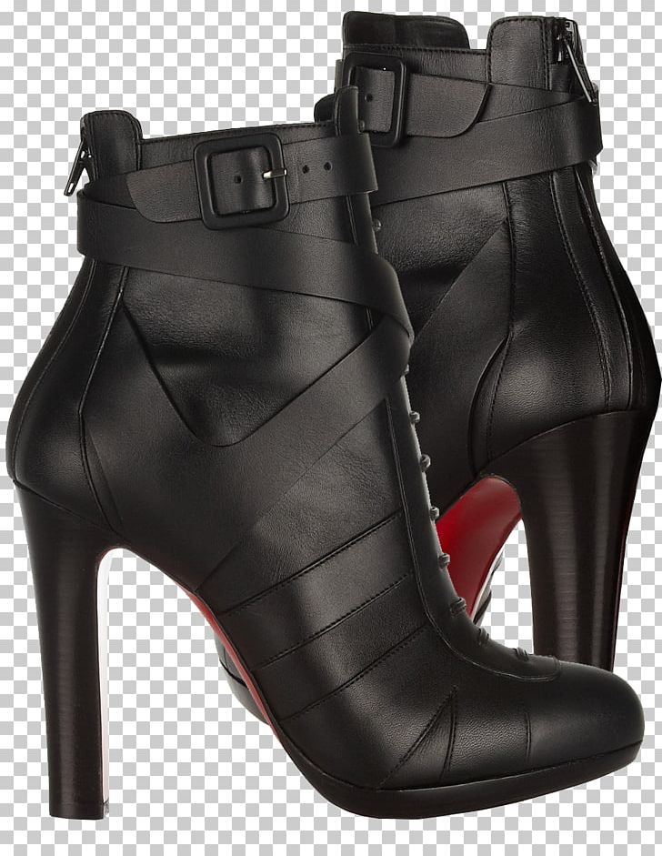 Fashion Boot Shoe High-heeled Footwear Leather PNG, Clipart, Black, Boot, Botina, Buckle, Christian Louboutin Free PNG Download