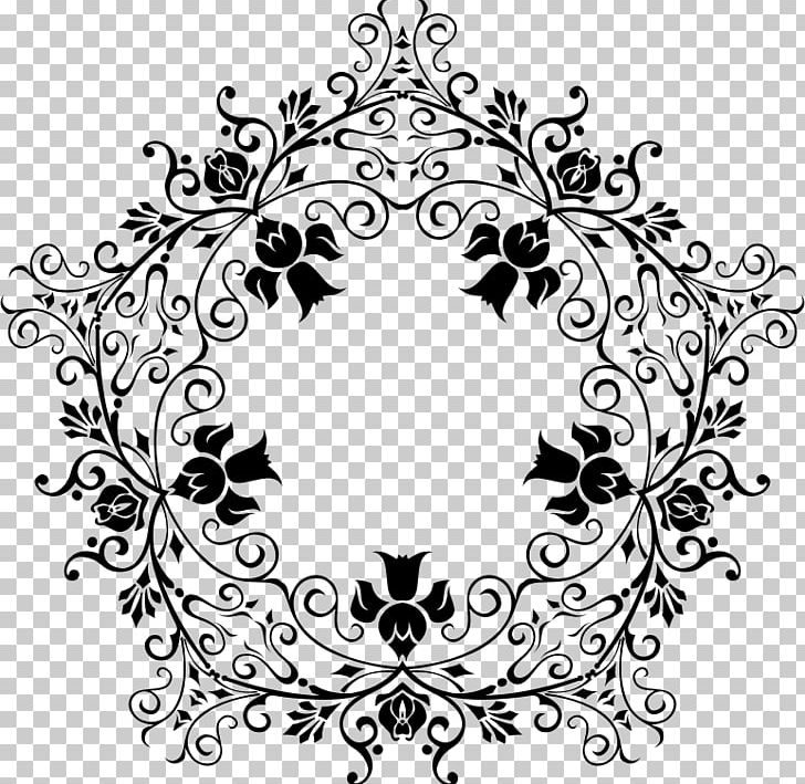 Floral Design Flower Geometry PNG, Clipart, Area, Black, Black And White, Branch, Circle Free PNG Download