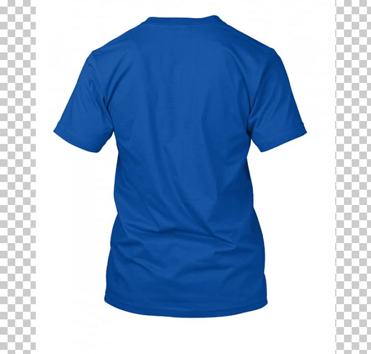 T-shirt Blue Majestic Athletic Neckline Under Armour PNG, Clipart, Active Shirt, Blue, Clothing, Cobalt Blue, Collar Free PNG Download