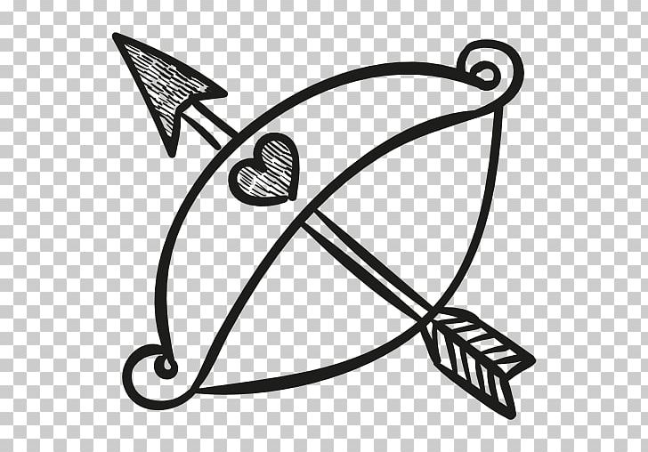 Bow And Arrow Computer Icons Cupid PNG, Clipart, Arrow, Artwork, Black And White, Bow, Bow And Arrow Free PNG Download