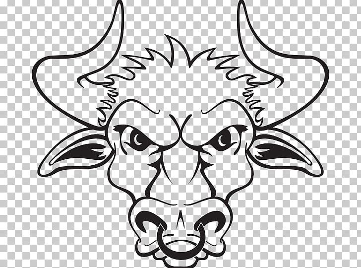 Cattle Bull PNG, Clipart, Artwork, Black, Black And White, Bull, Cattle Free PNG Download