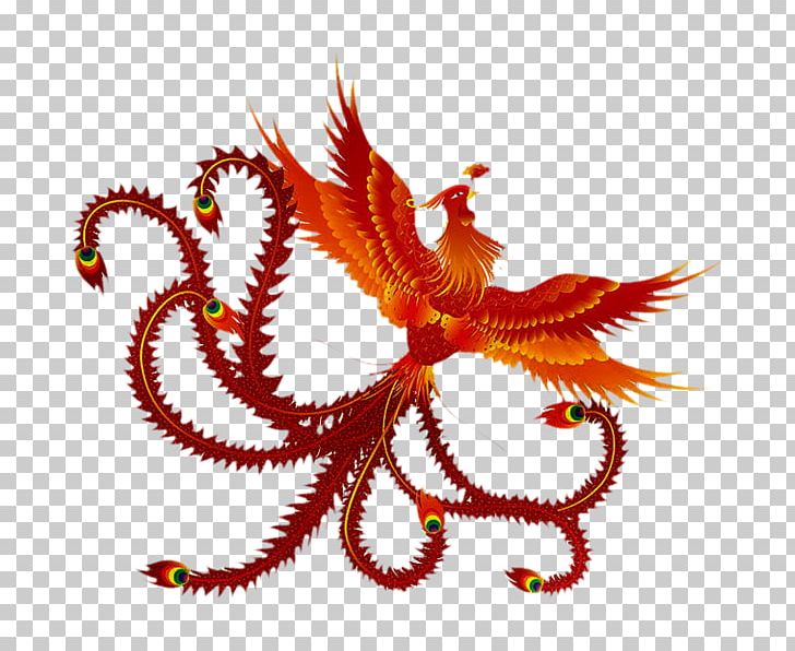 China Phoenix Fenghuang Chinese Dragon Symbol PNG, Clipart, Auspicious, Birds, Booming, Chinese Art, Dragon Free PNG Download