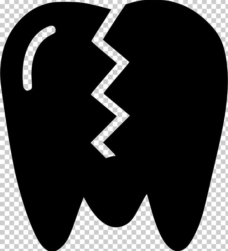 Dentistry Computer Icons Tooth PNG, Clipart, Black, Black And White, Brand, Break, Caries Free PNG Download
