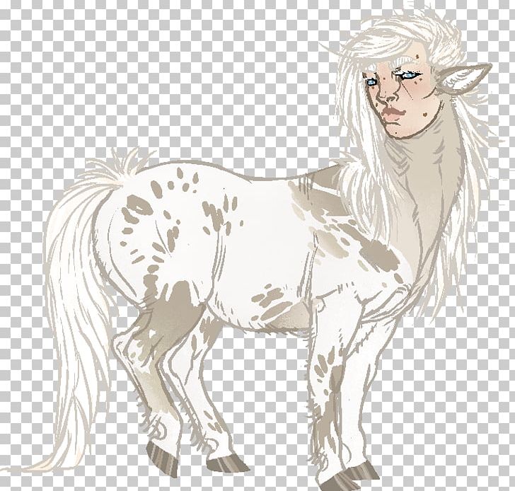 Mane Mustang Pony Unicorn Sketch PNG, Clipart, Anime, Artwork, Black And White, Drawing, Fictional Character Free PNG Download