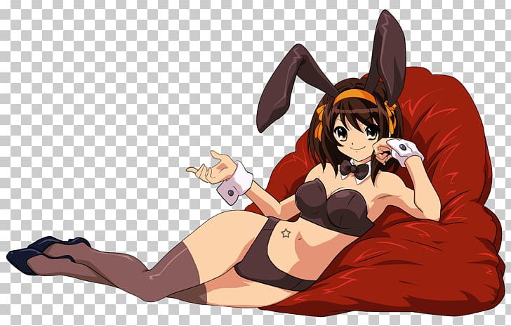 Mikuru Asahina The Melancholy Of Haruhi Suzumiya Kyon Yuki Nagato Rabbit PNG, Clipart, Anime, Cartoon, Ear, Fiction, Fictional Character Free PNG Download