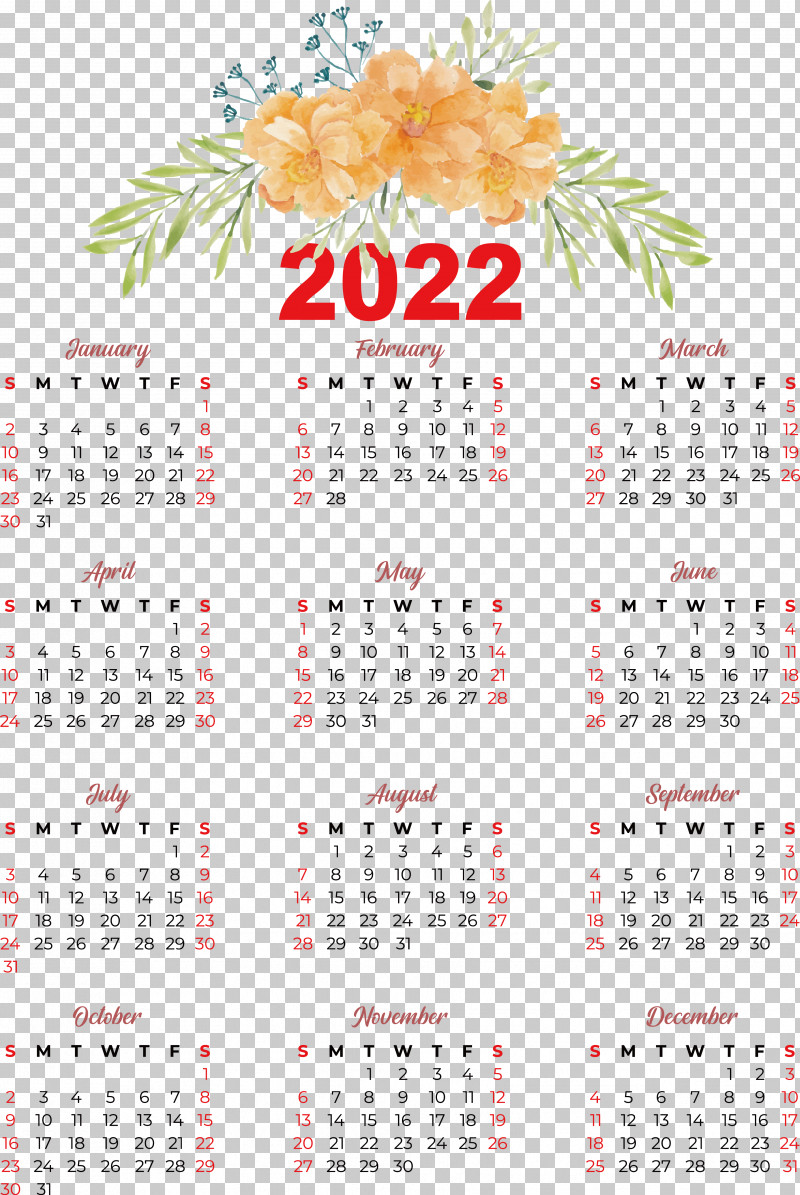 New Year PNG, Clipart, Annual Calendar, Calendar, Calendar Year, Create, Federal Holidays In The United States Free PNG Download