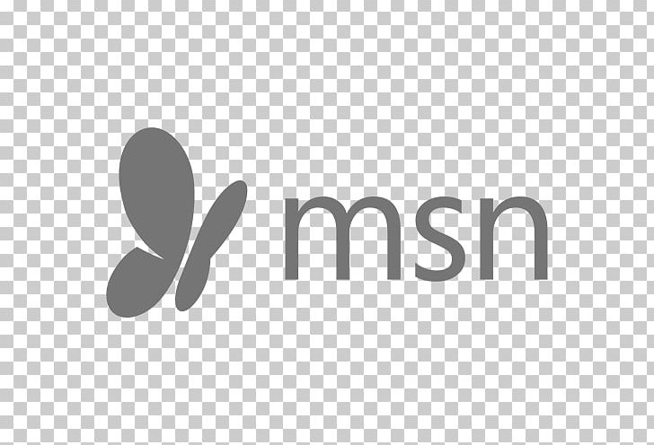Logo MSN PNG, Clipart, Black And White, Brand, Computer Wallpaper, Great Job, Illustrated Free PNG Download