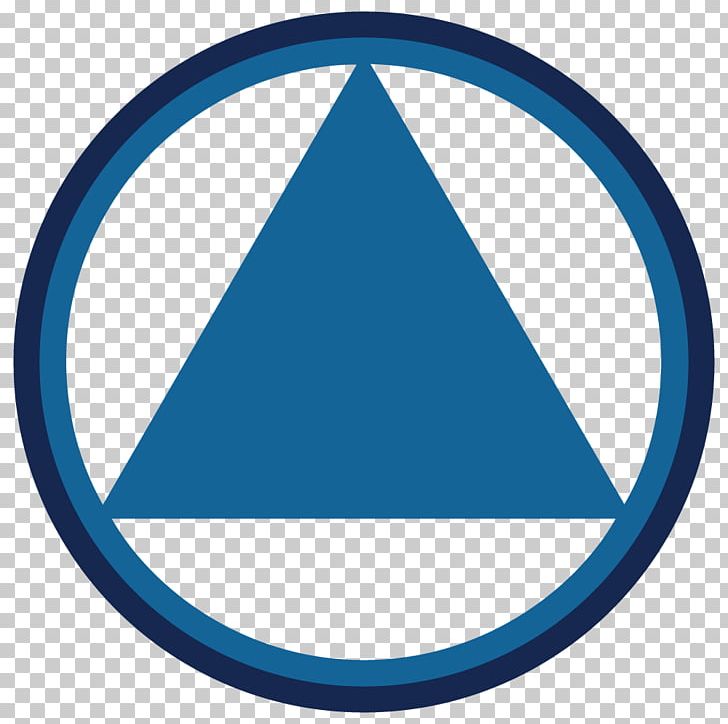 Ottawa Area Intergroup Of Alcoholics Anonymous Logo Triangle PNG, Clipart, Alcoholics Anonymous, Area, Blue, Circle, Clip Art Free PNG Download