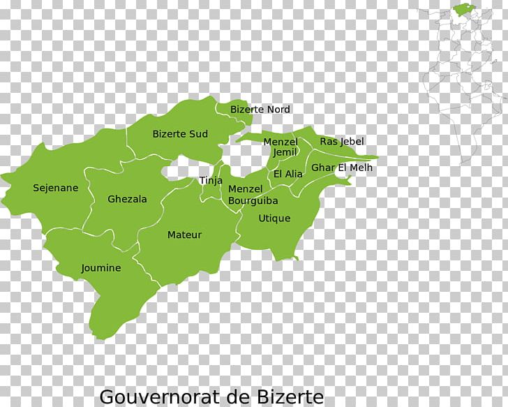 Bizerte Governorates Of Tunisia Ben Arous Governorate Ghar Al Milh Jendouba Governorate PNG, Clipart, Area, Bizerte Governorate, Governorates Of Tunisia, Map, Others Free PNG Download