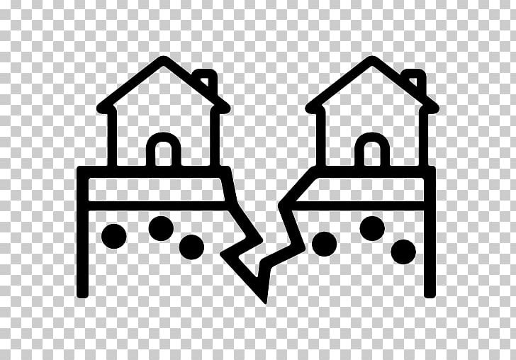 Earthquake House Computer Icons Building Real Estate PNG, Clipart, Angle, Area, Black, Black And White, Building Free PNG Download