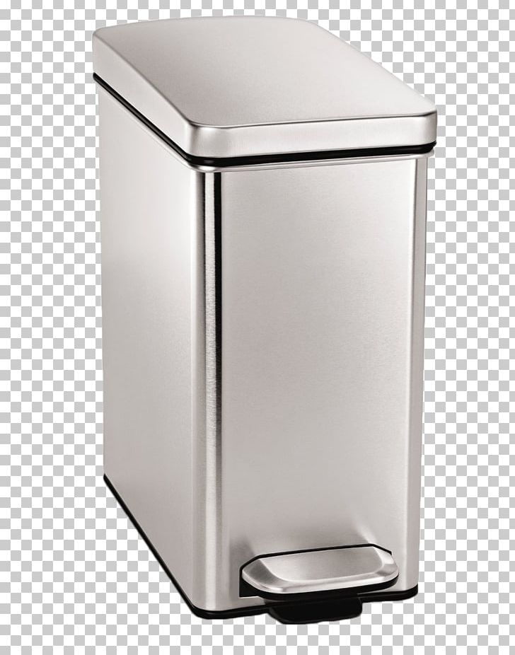 Rectangular Step Can Waste Container Stainless Steel 40 Litre Semi-round Step Can Step Cans PNG, Clipart, Aluminium Can, Bathroom, Brushed Metal, Buc, Can Free PNG Download