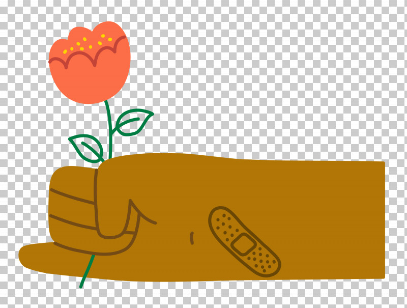 Hand Holding Flower Hand Flower PNG, Clipart, Biology, Cartoon, Flower, Hand, Hand Holding Flower Free PNG Download