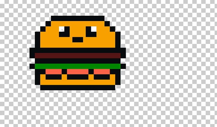 Pixel Art Hamburger Mcdo
