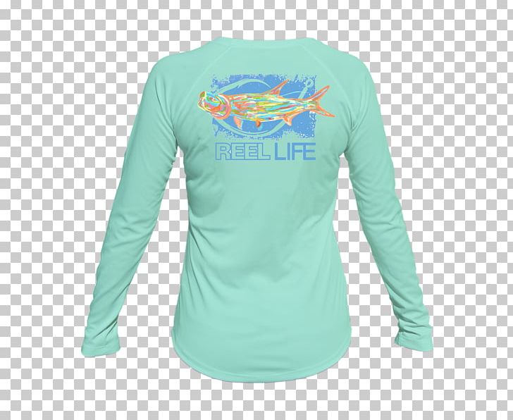 Sleeve T-shirt Clothing Fishing PNG, Clipart, Active Shirt, Angling, Aqua, Clothing, Electric Blue Free PNG Download