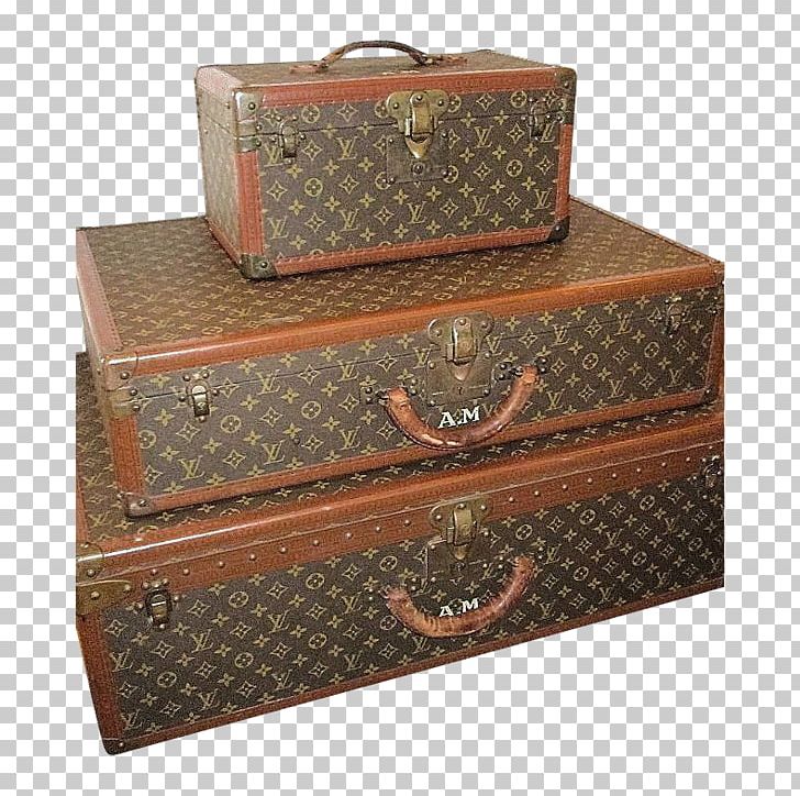 Louis Vuitton Baggage Suitcase Trunk Travel PNG, Clipart, Antique