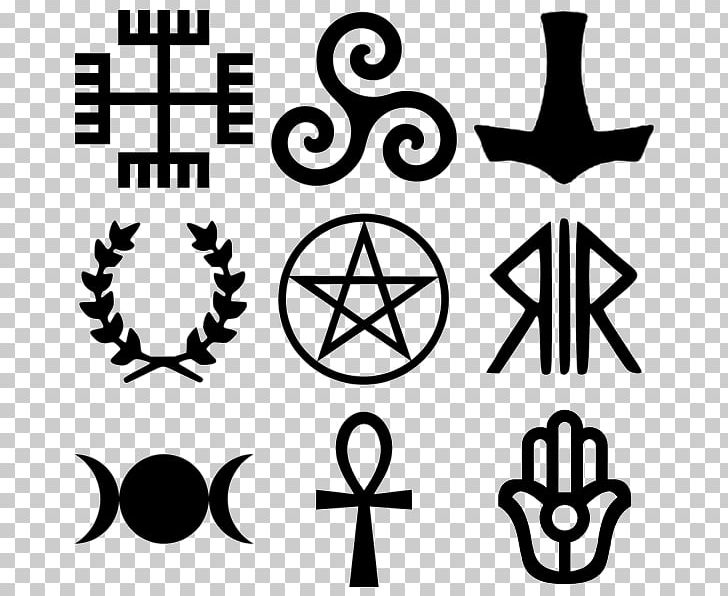 Modern Paganism Wicca Religion Symbol PNG, Clipart, Black, Black And White, Brand, Celtic Polytheism, Circle Free PNG Download