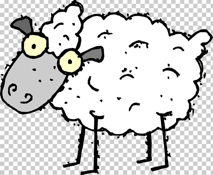 Counting Sheep PNG, Clipart, Art, Artwork, Beak, Black And White, Cartoon Free PNG Download