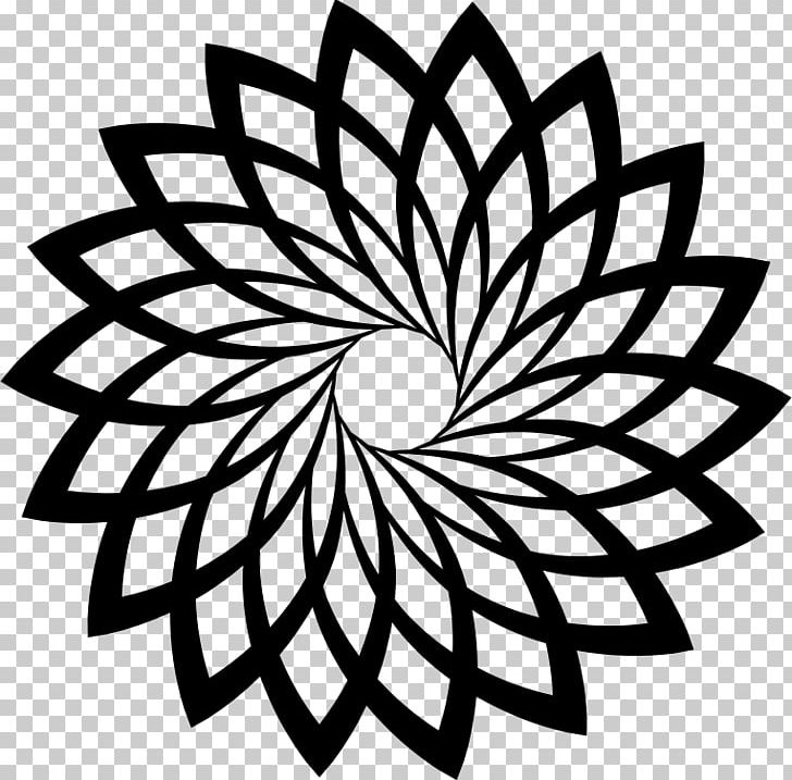 Spiral Black And White PNG, Clipart, Art, Black And White, Circle, Flora, Flower Free PNG Download