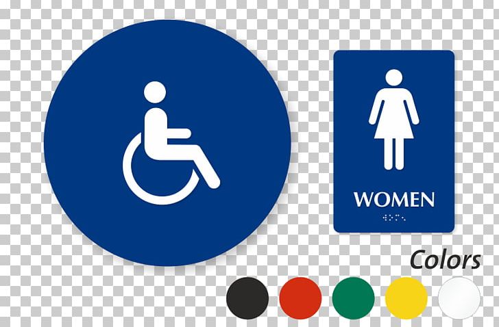 Unisex Public Toilet Bathroom Disability PNG, Clipart, Area, Bathroom, Blue, Brand, Communication Free PNG Download