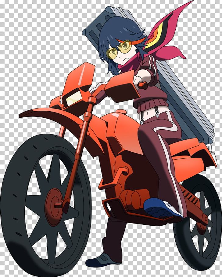 Ryuko Matoi Senketsu Motorcycle Accessories Bicycle PNG, Clipart, Animated Film, Anime, Automotive Design, Base 64, Bicycle Free PNG Download