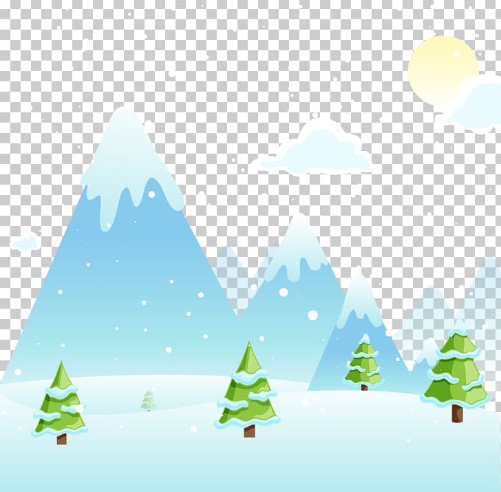 Snow Euclidean Winter PNG, Clipart, Aqua, Cloud, Computer Wallpaper, Daytime, Encapsulated Postscript Free PNG Download
