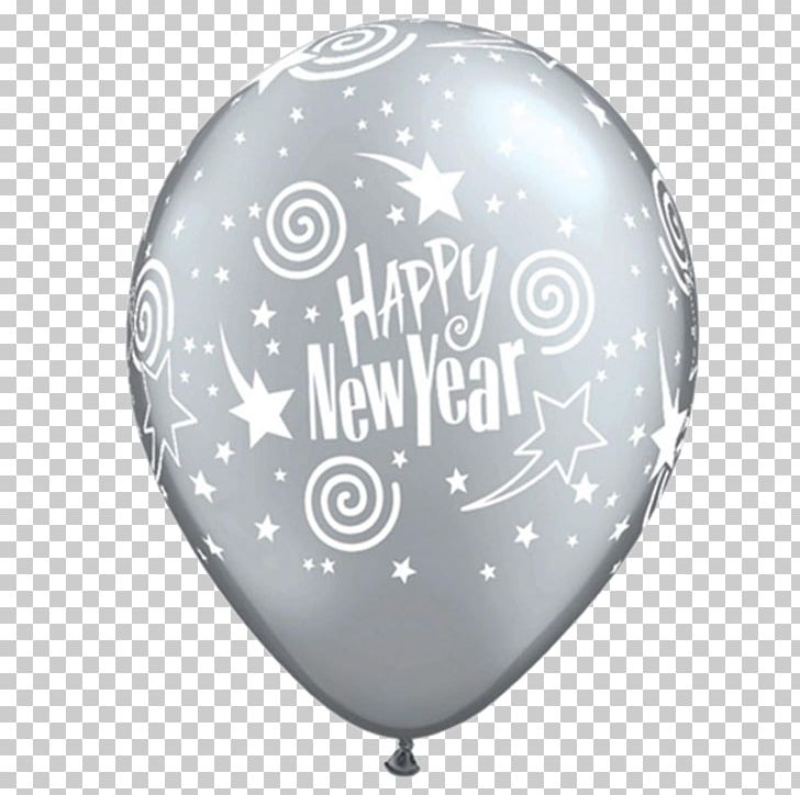 Balloon New Year's Eve Party Gold PNG, Clipart,  Free PNG Download