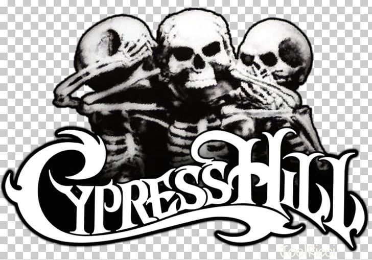 Cypress Hill IV T-shirt Skull & Bones Hip Hop Music PNG, Clipart, Amp, Art, Black And White, Bone, Bones Free PNG Download