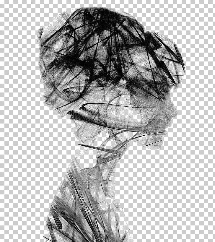 Multiple Exposure Photography Portrait Silhouette PNG, Clipart, Art, Art Girls Avatar, Exposure, Fashion Girl, Fashion Illustration Free PNG Download