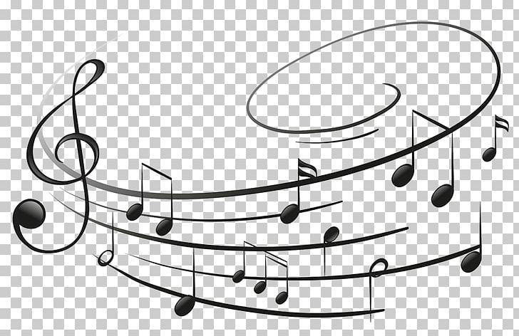 Musical Note PNG, Clipart, Angle, Area, Black And White, Circle, Clef Free PNG Download