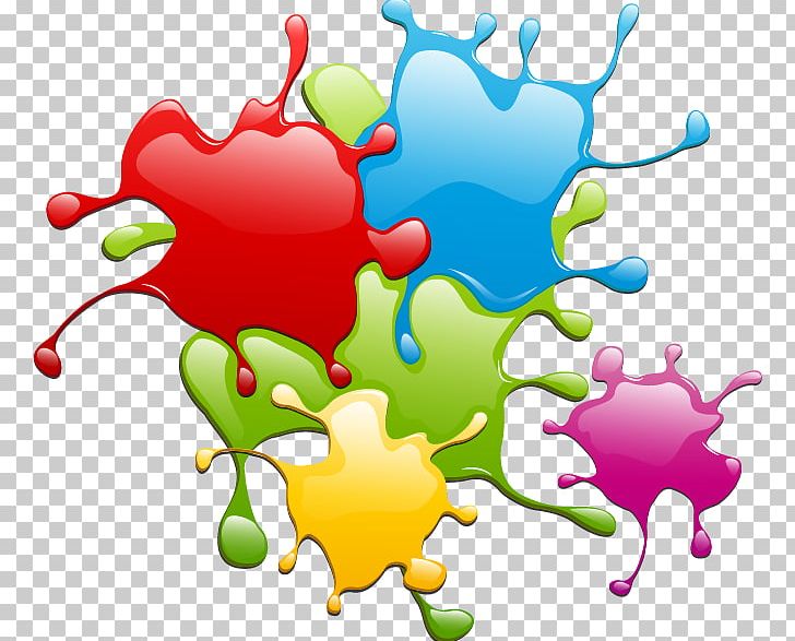 Painting Splash Euclidean PNG, Clipart, Bright, Color, Colorful Vector, Color Pencil, Color Smoke Free PNG Download