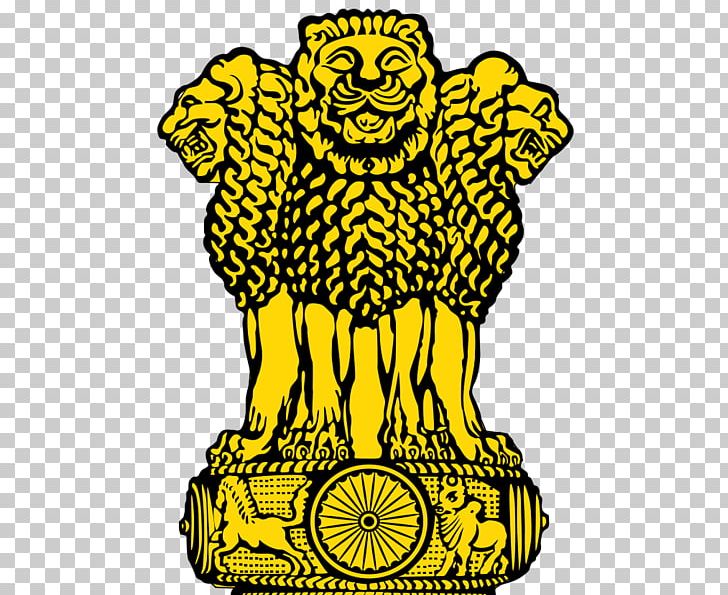 Sarnath Lion Capital Of Ashoka Pillars Of Ashoka State Emblem Of India Flag Of India PNG, Clipart, Artwork, Ashoka, Bla, Black, Emblem Free PNG Download