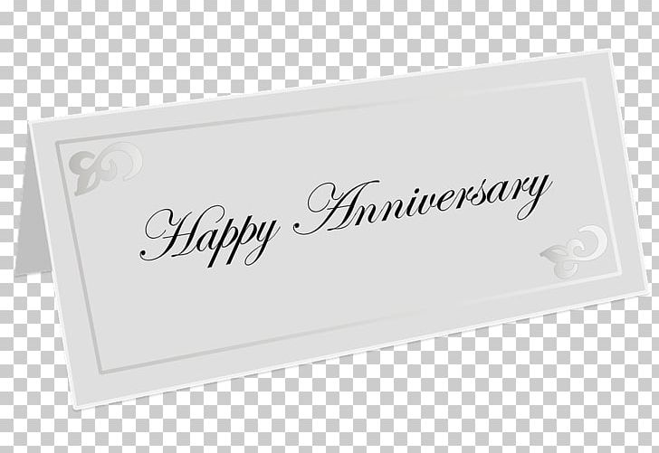 Logo Font Place Cards Rectangle Brand PNG, Clipart, Anniversary, Brand, Happy, Happy Anniversary, Logo Free PNG Download
