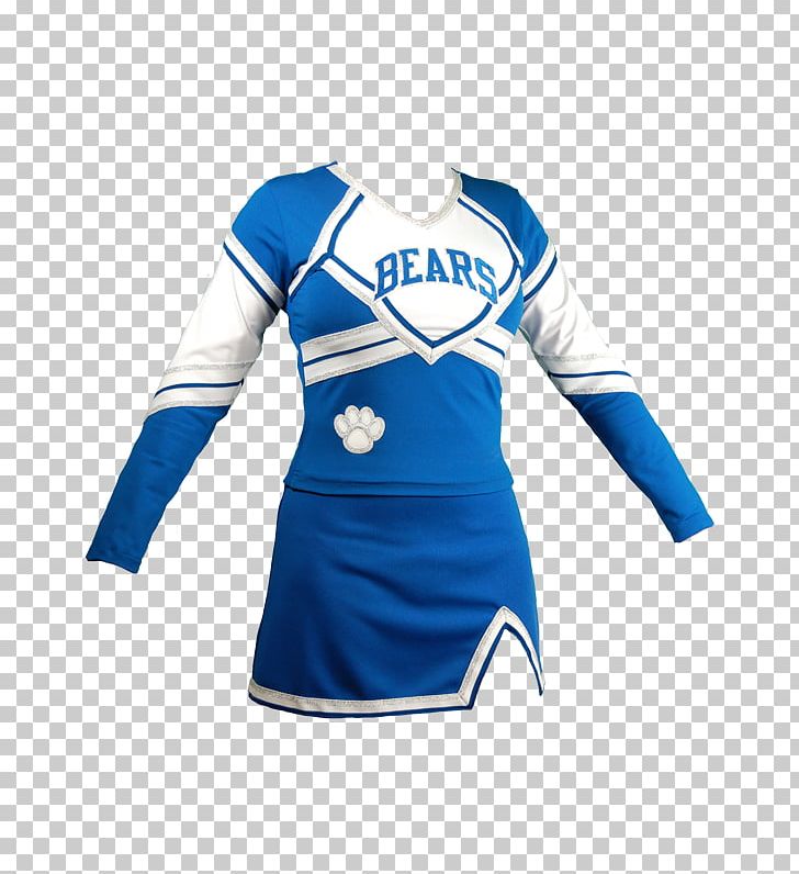 Cheerleading Uniforms Shoulder Sleeve PNG, Clipart, Blue, Cheerleader, Cheerleading, Cheerleading Uniform, Cheerleading Uniforms Free PNG Download