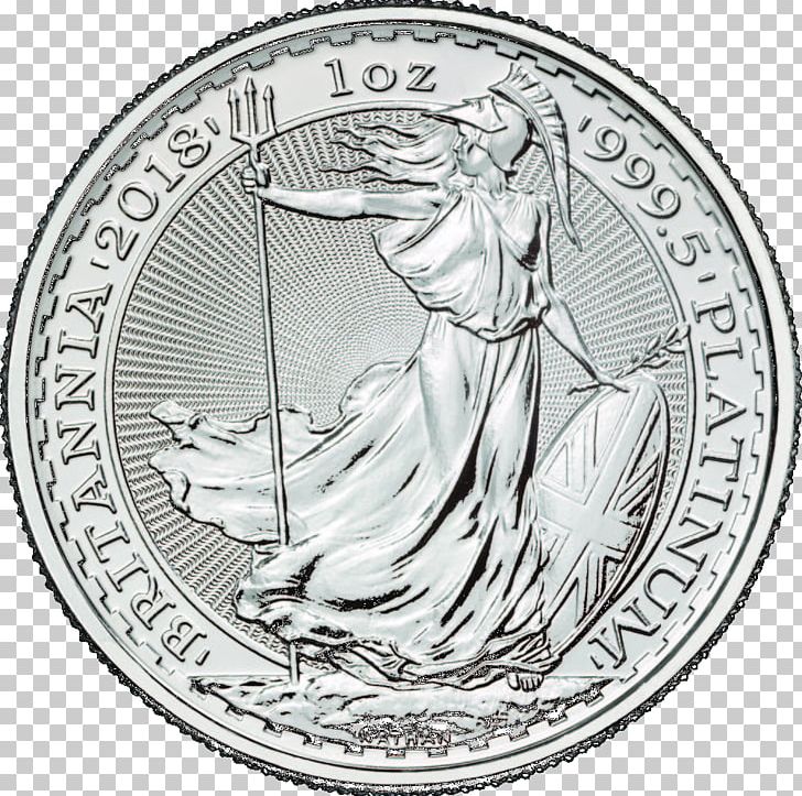 Royal Mint Britannia Bullion Coin Platinum Coin PNG, Clipart, American Platinum Eagle, Apmex, Black And White, Britain, Britannia Free PNG Download