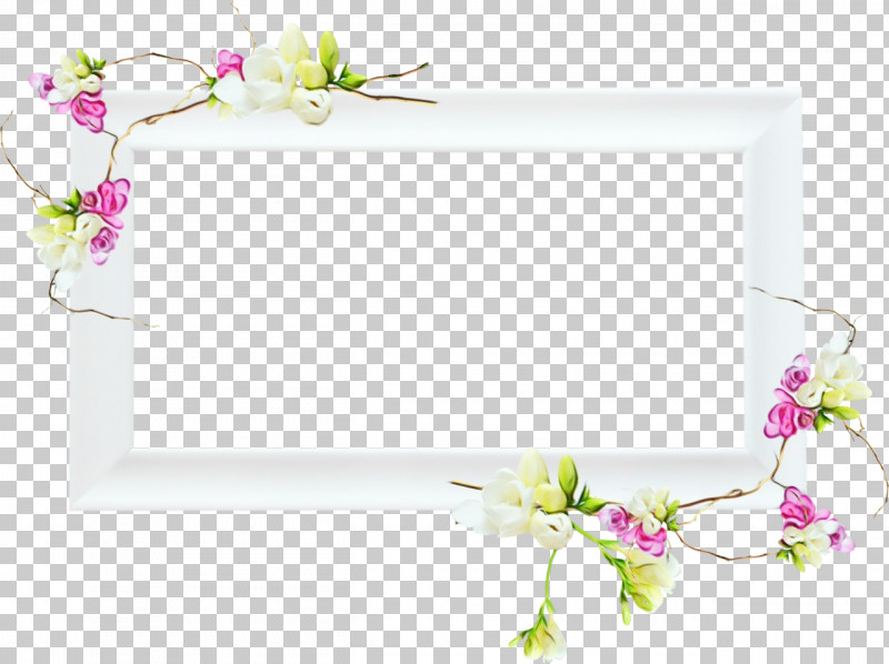 Picture Frame PNG, Clipart, Flower, Paint, Picture Frame, Plant, Rectangle Free PNG Download