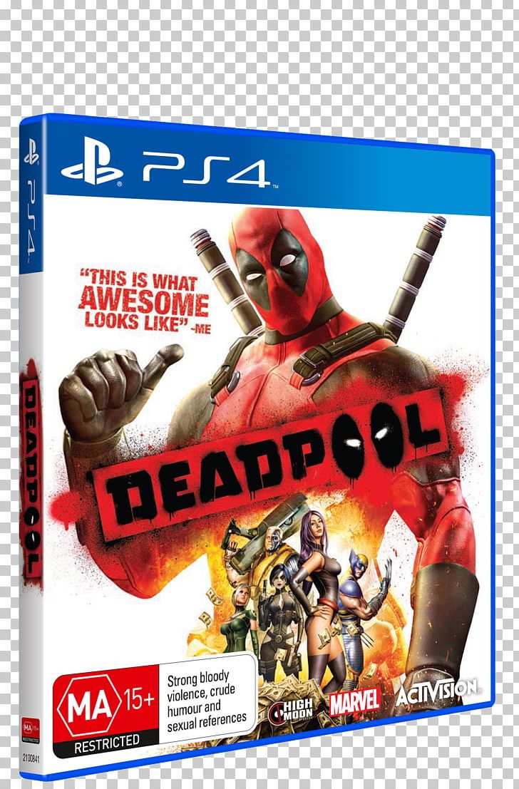 Deadpool Robert Ludlum's The Bourne Conspiracy PlayStation 4 Video Game PNG, Clipart,  Free PNG Download