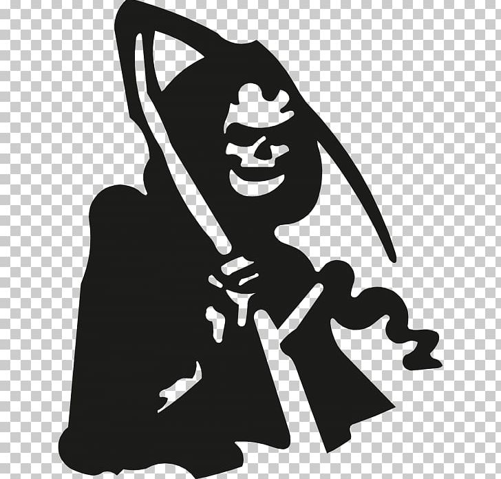 Death Decal Sticker Reaper Die Cutting PNG, Clipart, Art, Black, Black And White, Bumper Sticker, Calendering Free PNG Download