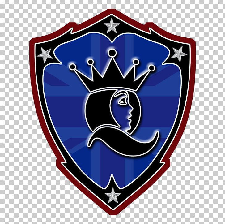 Fighting Force Queens Emblem Logo Squad PNG, Clipart, Badge, Blue, Brand, Cobalt, Cobalt Blue Free PNG Download