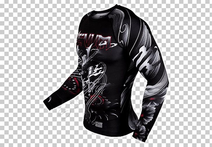 T-shirt Rash Guard Sleeve Venum Brazilian Jiu-jitsu PNG, Clipart, Active Shirt, Black, Boxing, Brazilian Jiujitsu, Clothing Free PNG Download