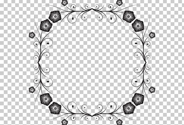 Black And White Flower Floral Design PNG, Clipart, Art, Artwork, Black, Black And White, Body Jewelry Free PNG Download